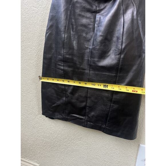 Michael Hoban For North Beach Leather Dress Size 10 - Picture 13 of 16